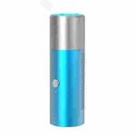 BT201 Small Steel Gun Flashlight Bluetooth Speaker Outdoor Waterproof Metal Small Speaker(Blue)