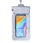 2 PCS Mobile Phone Touch Screen Transparent Dustproof And Waterproof Bag(Silver Back Without Hole)
