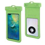 2 PCS Drift Diving Swimming Mobile Phone Waterproof Case(Green)