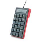Sunread SK24 23 Keys Wired Numeric Keypad With Screen, Cable Length: 1.5m(Regular Version)