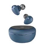 Mini Wireless With Charged Power Display ENC Bluetooth Headset(Blue)