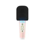 L818 Wireless Bluetooth Live Microphone with Audio Function(Pink)
