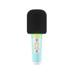 L818 Wireless Bluetooth Live Microphone with Audio Function(Blue)