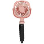 Octopus Stroller Deformation Fan Desktop Portable Handheld USB Small Fan, Colour: 1200mAh Pink