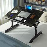 N6 Liftable and Foldable Bed Computer Desk, Style: Drawer Type