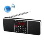 L-288AM  Bluetooth Dual Speaker Radio MP3 Player Support TF Card/U Disk with LED Display(Black)
