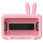 Oatsbasf Cute Bunny Bathroom Phone Holder Waterproof  Box Wall Mounted Phone Case Bracket(Pink)