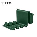 10 PCS Portable Wave Multi-Angle Adjustable Phone Holder(Green)