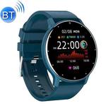 ZL02 Smart Heart Rate Blood Pressure Oxygen Monitoring Sports Pedometer Wireless Bluetooth Watch(Blue)
