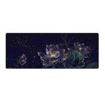 300x800x3mm Locked Large Desk Mouse Pad(2 Lotus)