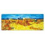 300x800x1.5mm Unlocked Am002 Large Oil Painting Desk Rubber Mouse Pad(Scarecrow)