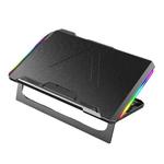 NUOXI Q9 RGB Lighting Effect Laptop Cooler(Black)