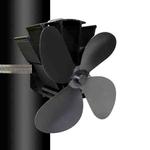 YL603 Thermodynamic Magnetless Wall Mounted Fireplace Fan(Gray)