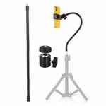 40cm Live Broadcast Bracket Extension Hose Tripod Accessories,Style: Hose + PTZ