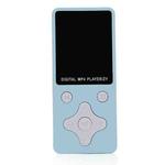 T68 Card Lossless Sound Quality Ultra-thin HD Video MP4 Player(Blue)