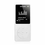 Card Ultra-thin Lossless MP4 Player With Screen(White)