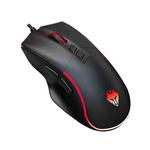 LANGTU G1 7 Keys 7200DPI RGB Silent Game Office Wired Mouse, Cable Length: 1.5m(Black)