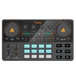 MAONO AU-AM200 Digital Dual-Mode Live Sound Card Mixer Sound Effects Processor(Black)