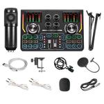 X5 Mixer Live Sound Card Set, Spec: Sound Card+Black BM800