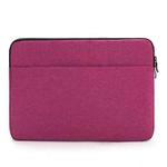 Waterproof & Anti-Vibration Laptop Inner Bag For Macbook/Xiaomi 11/13, Size: 11 inch(Rose Red)