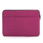 Waterproof & Anti-Vibration Laptop Inner Bag For Macbook/Xiaomi 11/13, Size: 15 inch(Rose Red)