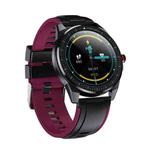 TICWRIS RS-SN88 1.3 inch Heart Rate Monitoring Bluetooth Smart Watches(Purple)