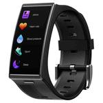 TICWRIS GTX 1.3 inch Heart Rate Monitoring Bluetooth Smart Watches(Black)