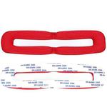 2 PCS Headphone Sleeve Cover for Sennheiser GSP300 GSP370 GSP350,Style: Red Head Beam