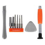 taessv Game Console Disassembly Screwdriver Set For Nintendo Switch, Specification: Orange （9 PCS)