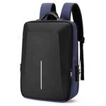 Hard Shell Backpack Alloy Frame Anti-Theft Computer Bag For Men, Color: 8003 Blue 