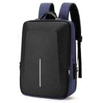 Hard Shell Backpack Alloy Frame Anti-Theft Computer Bag For Men, Color: 8003 Blue