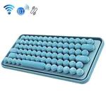 Rapoo 74 Keys Multi -Mode Dot Retro Wireless Bluetooth Mechanical Keyboard(Blue)