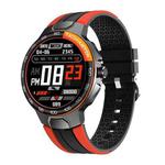 Wearkey E15 1.28 Inch Smart Heart Rate Monitoring Touch Screen Watch(Orange)