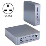 HC470 19-In-1 Laptop Docking Station Dual Monitor for M1 MacBook Pro/Air , UK Plug