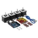 3D Printer Accessories CNC V3 + UNO R3 Improved Version + A4988 Driver + Step Motor Kit