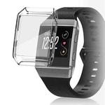 2 PCS Watch Full Coverage Silicone Case For Fitbit Ionic, Color: Transparent