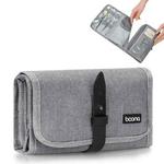 Baona BN-A003 Multifunctional Folding Data Cable Protection Bag(Grey)