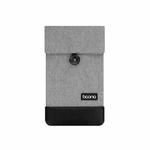 Baona Waterproof Data Cable Protective Bag, Spec: Large (Gray)