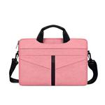DJ04 Hidden Handle Waterproof Laptop Bag, Size: 13.3 inches(Beauty Pink)