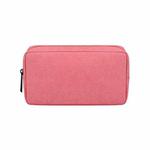 DY01 Digital Accessories Storage Bag, Spec: Large (Beauty Pink)