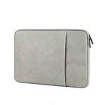 ND01DZ Double Layer Waterproof Laptop Liner Bag, Size: 14.1-15.4 inches(Light Gray)