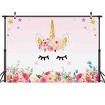 2.1m x 1.5m Unicorn Photography Background Cloth(3278)