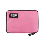 Multifunctional Portable Mobile Phone Digital Accessories U Disk Storage Bag, Color: Pink
