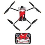 Sunnylife Drone+Remote Control Protective Sticker For DJI Mini 3 Pro Standard  Version(Shark Red)