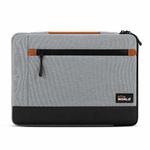 JRC MR22 360 Degree All-Inclusive Laptop Tote Bag, Size: 13 inch(Light Gray+Black)