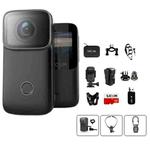 C200 4K Face Recognition WIFI Anti-Shake Outdoor Cycling Waterproof Sports Camera(Black Set)