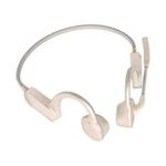 GCRT-X100 Waterproof Bone Conduction Bluetooth Headset with Microphone(White)