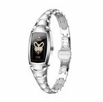 H8Pro 1.08 Inch Female Menstrual Period Reminder Smart Watch(Silver Gray)