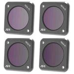 JUNESTAR Action Camera Filters For DJI Action 2,Style:  CS-4in1 (NDPL) 