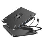 Foldable Laptop Cooling Stand, Spec: Fan Model+USB-A Port